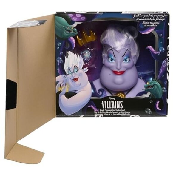 Disney Princess Deluxe Villain Styling Head Ursula - Picture 2 of 9